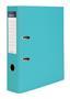 Lever arch file, 75 mm, A4, PP/cardboard,VICTORIA OFFICE, turquoise